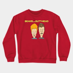 Beavis and Butt-Head, funny design Crewneck Sweatshirt